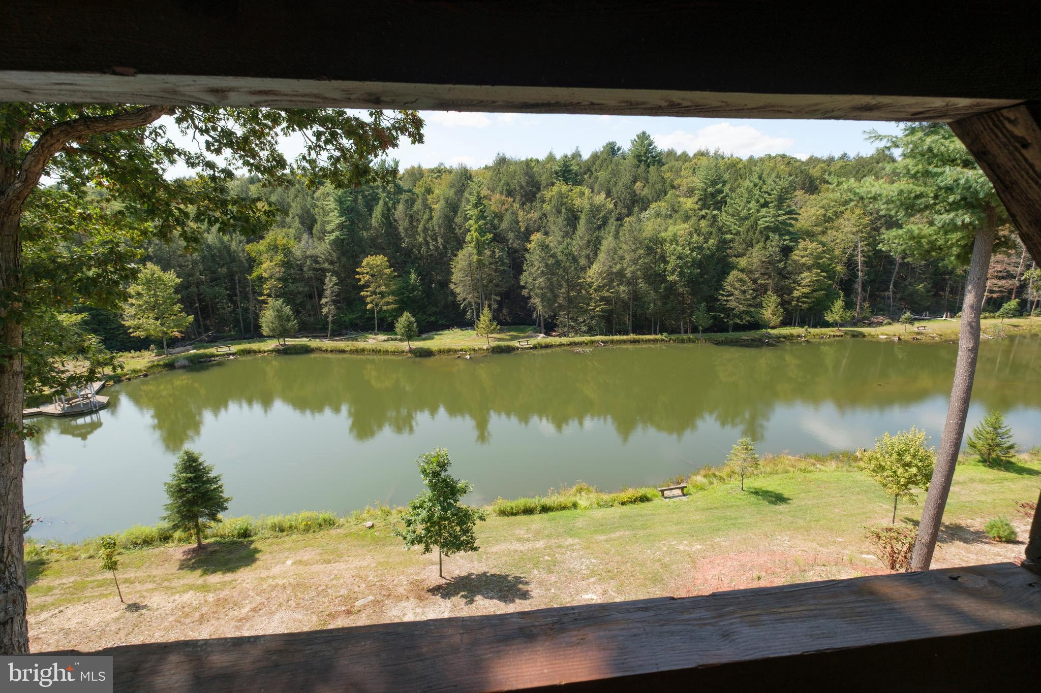 1595 Indian Springs Road Frenchville, PA 16836 - Photo 32 of 86 a view of a lake with a mountain