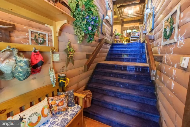 a view of a chairs and table in the patio