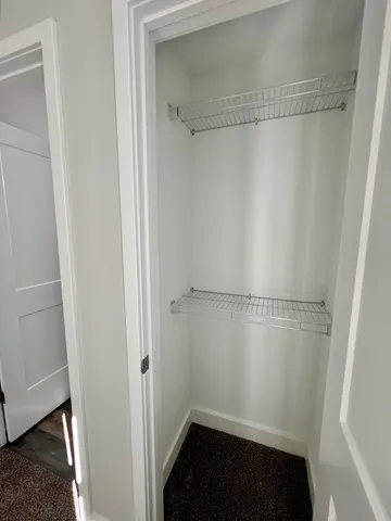 a view of walk in closet