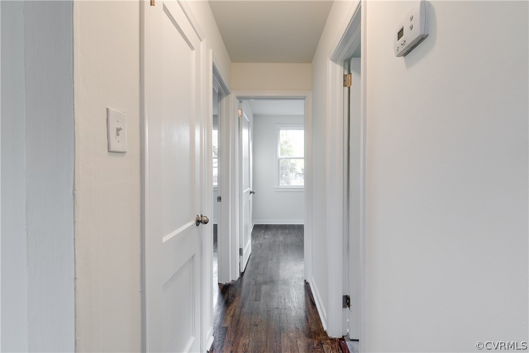 2901 West Strathmore Road North Chesterfield, VA 23237 - Photo 12 of 36 a view of a hallway with wooden floor