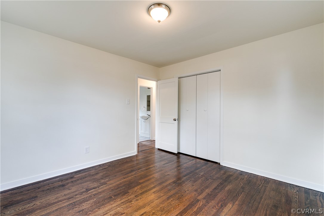 2901 West Strathmore Road North Chesterfield, VA 23237 - Photo 19 of 36 a view of an empty room with wooden floor