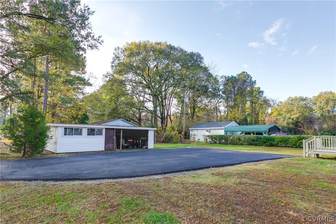 2901 West Strathmore Road North Chesterfield, VA 23237 - Photo 36 of 36 a front view of house with yard and green space