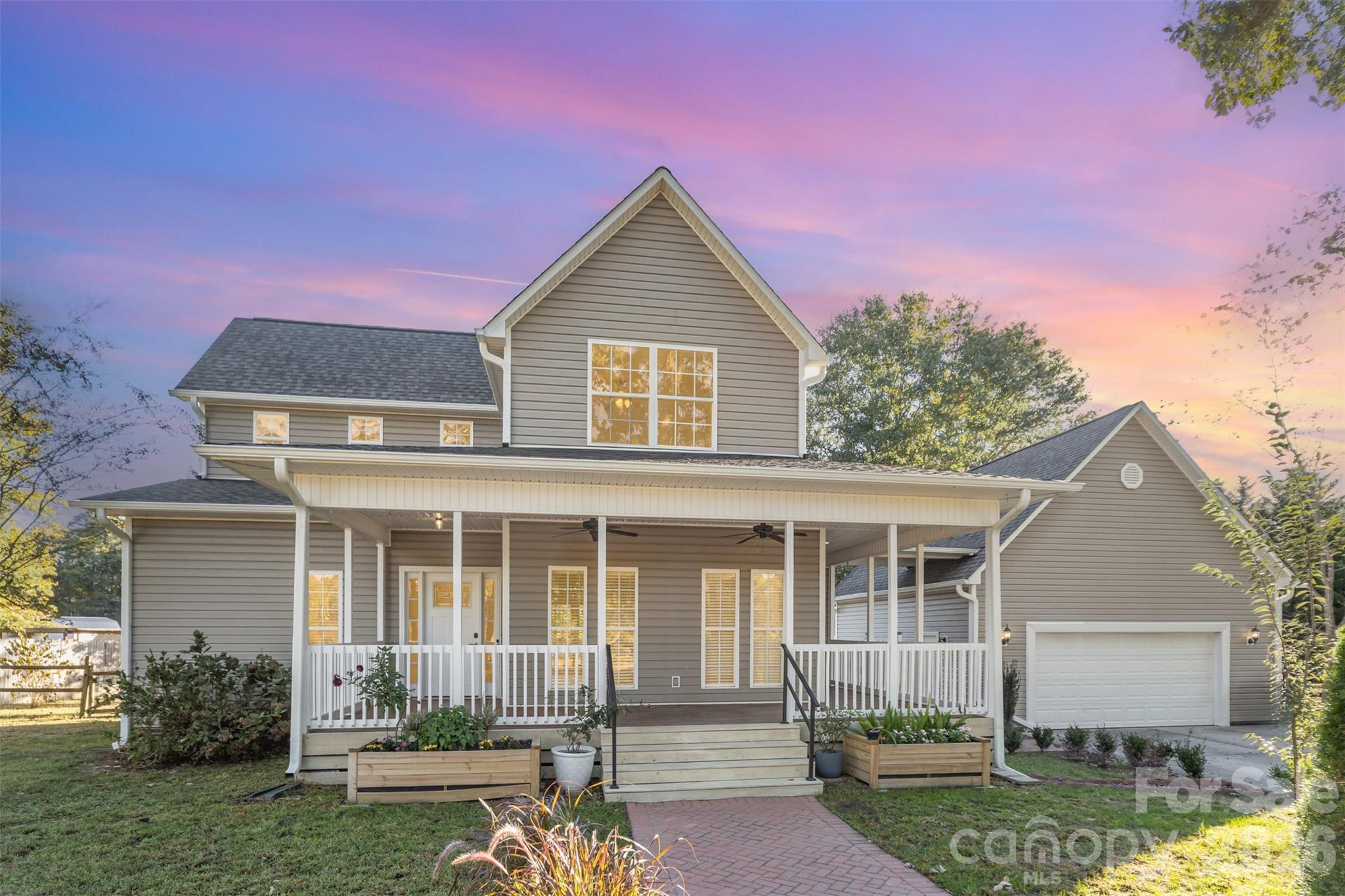 2870 Harmony Road Rock Hill, SC 29730 - Photo 20 of 26 front view of a house with a yard