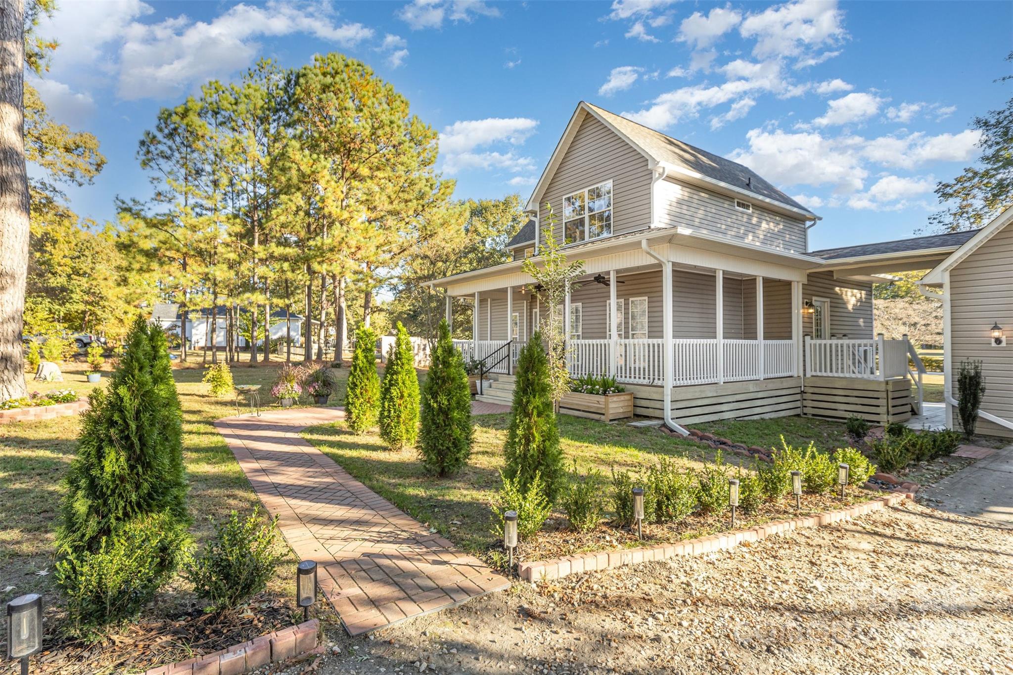 2870 Harmony Road Rock Hill, SC 29730 - Photo 24 of 29 a front view of a house with a yard
