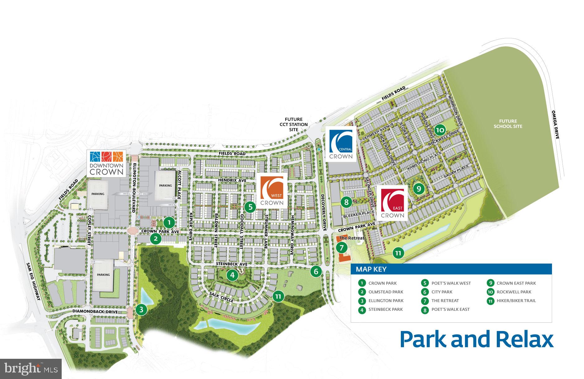 223 Strummer Lane Gaithersburg, MD 20878 - Photo 32 of 41 Crown Community Map