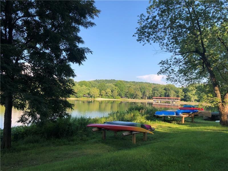 208 Chestnut Lane Chalk Hill, PA 15421 - Photo 26 of 40 a garden view with a lake view