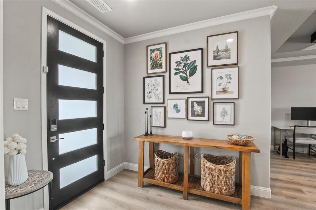 80 Dublin Circle Gordonville, TX 76245 - Photo 27 of 39 a view of an entryway with wooden floor