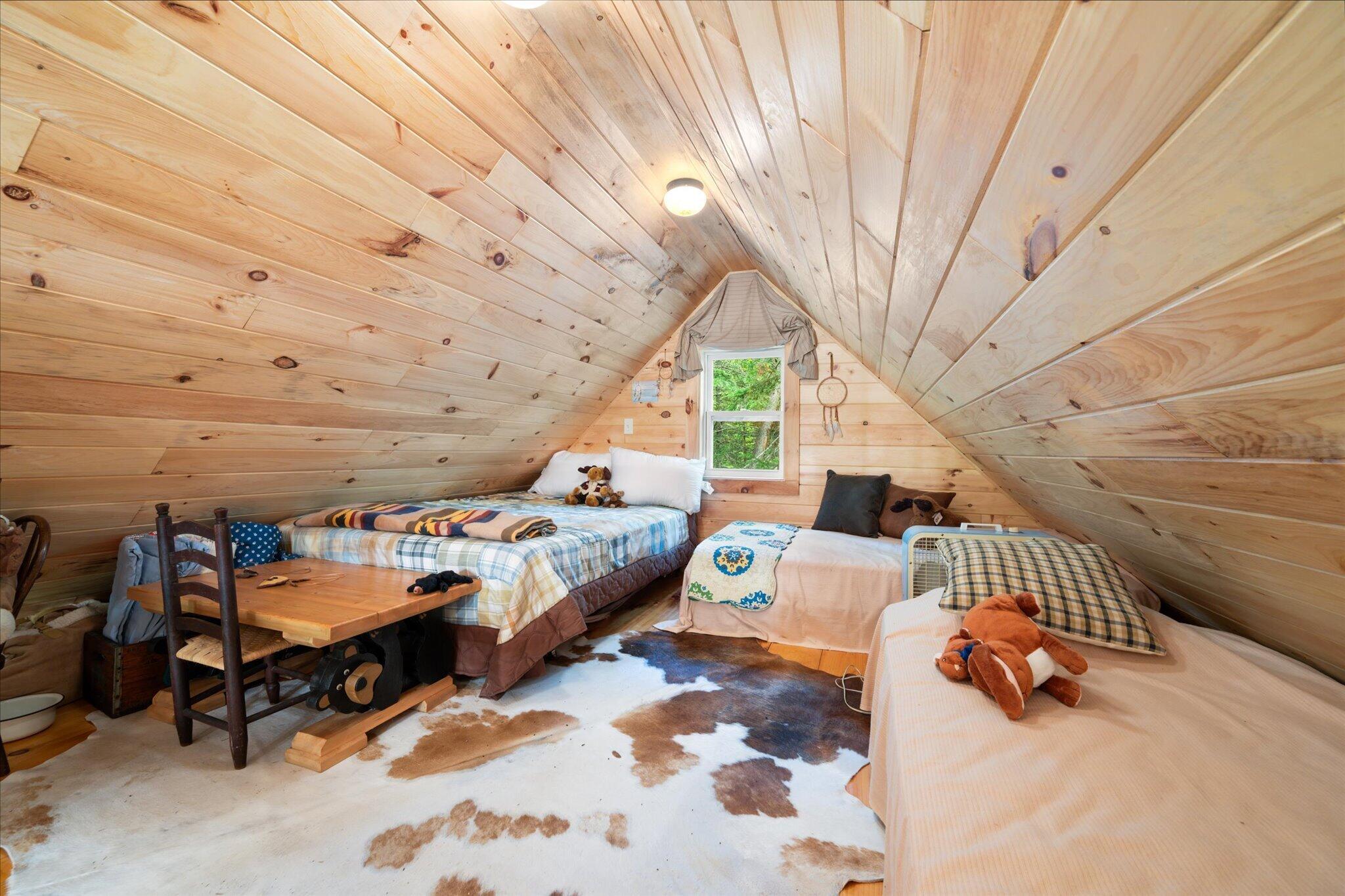 22 Old Ml Road Talmadge, ME 04492 - Photo 41 of 51 Sleeping loft...