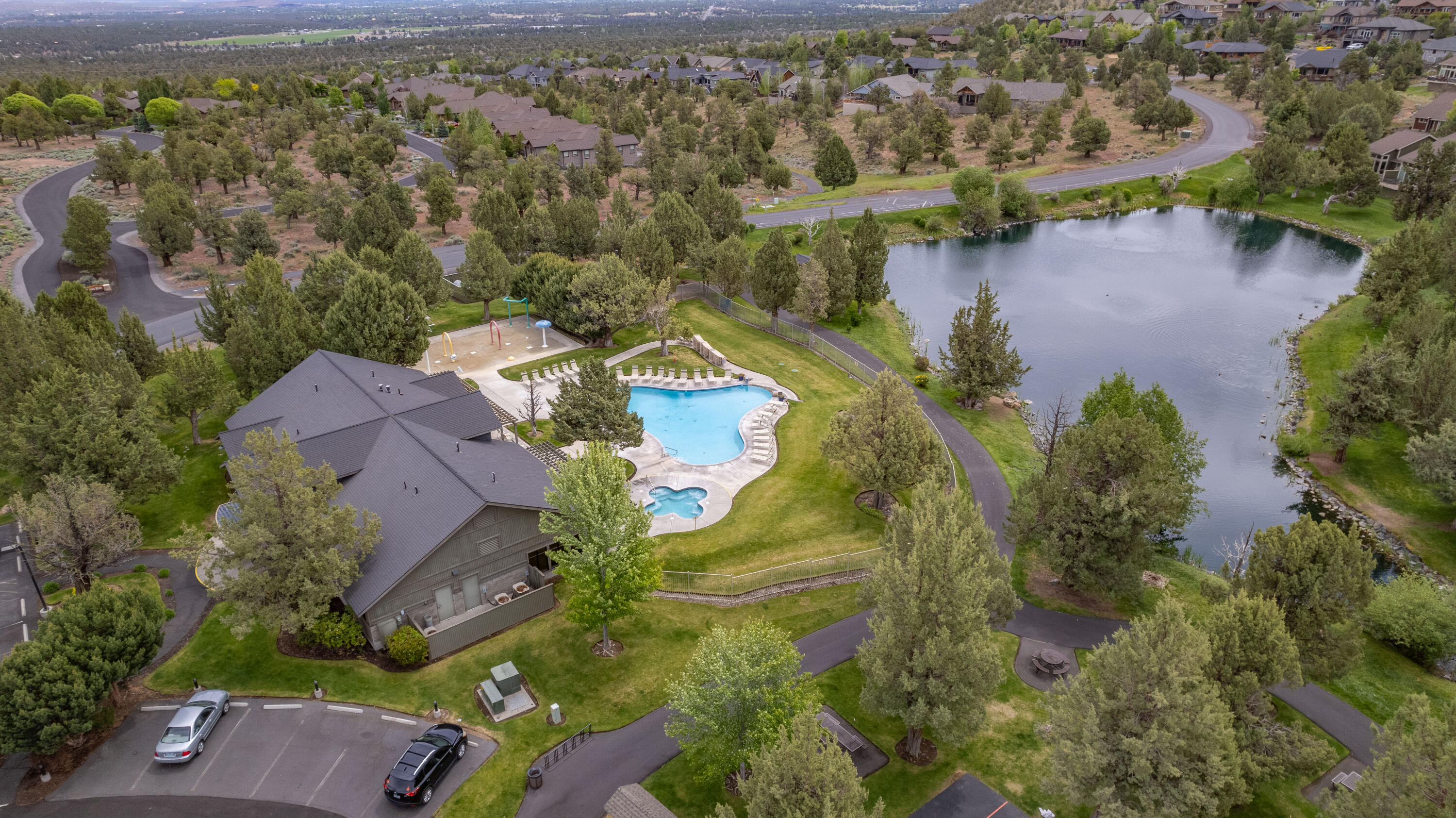 9009 Merlin Drive Redmond, OR 97756 - Photo 85 of 98 an aerial view of residential house with outdoor space