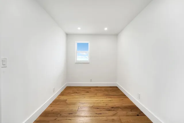 a view of room with window