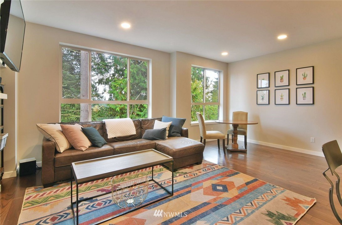 16517 2nd Park Southeast Bothell, WA 98012 - Photo 4 of 22 a living room with furniture and a rug