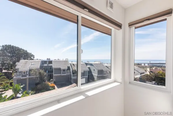 a view of a city from a window