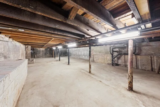 a view of empty room