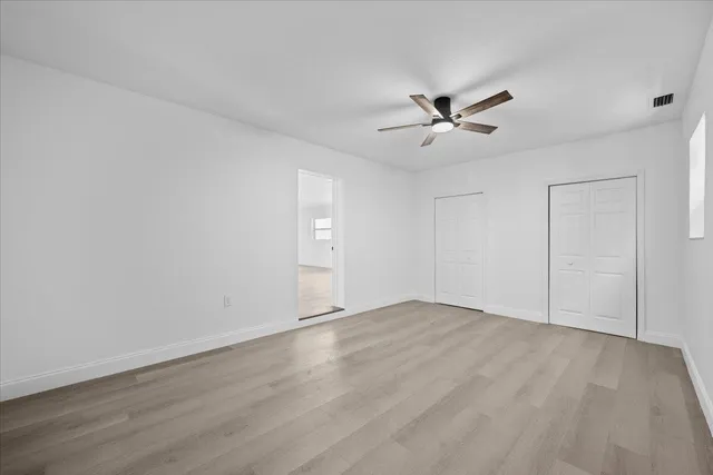 wooden floor in an empty room
