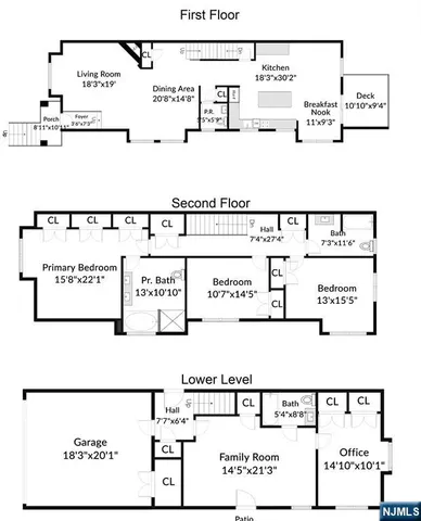 $1,175,000 | 440 Morningside Avenue, Unit B, Fairview, NJ 07022