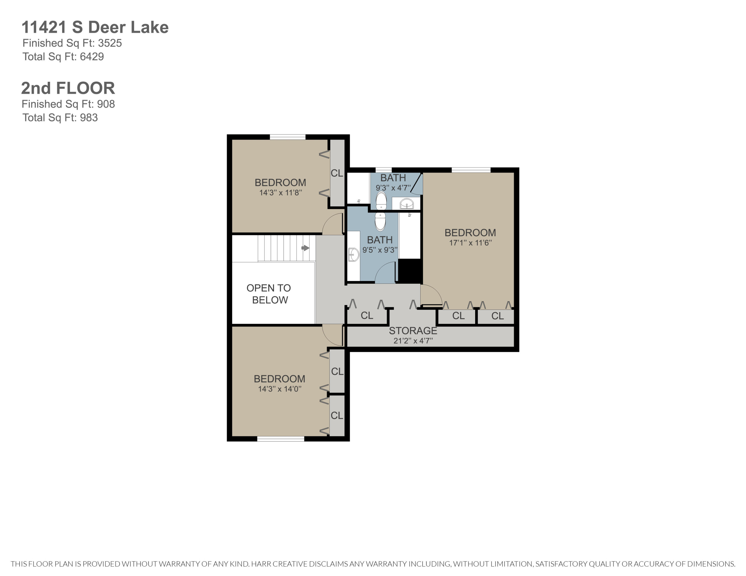 11421 South Deer Lake Road Reed City, MI 49677 - Photo 54 of 56 11421 S Deer Lake 2nd Floor