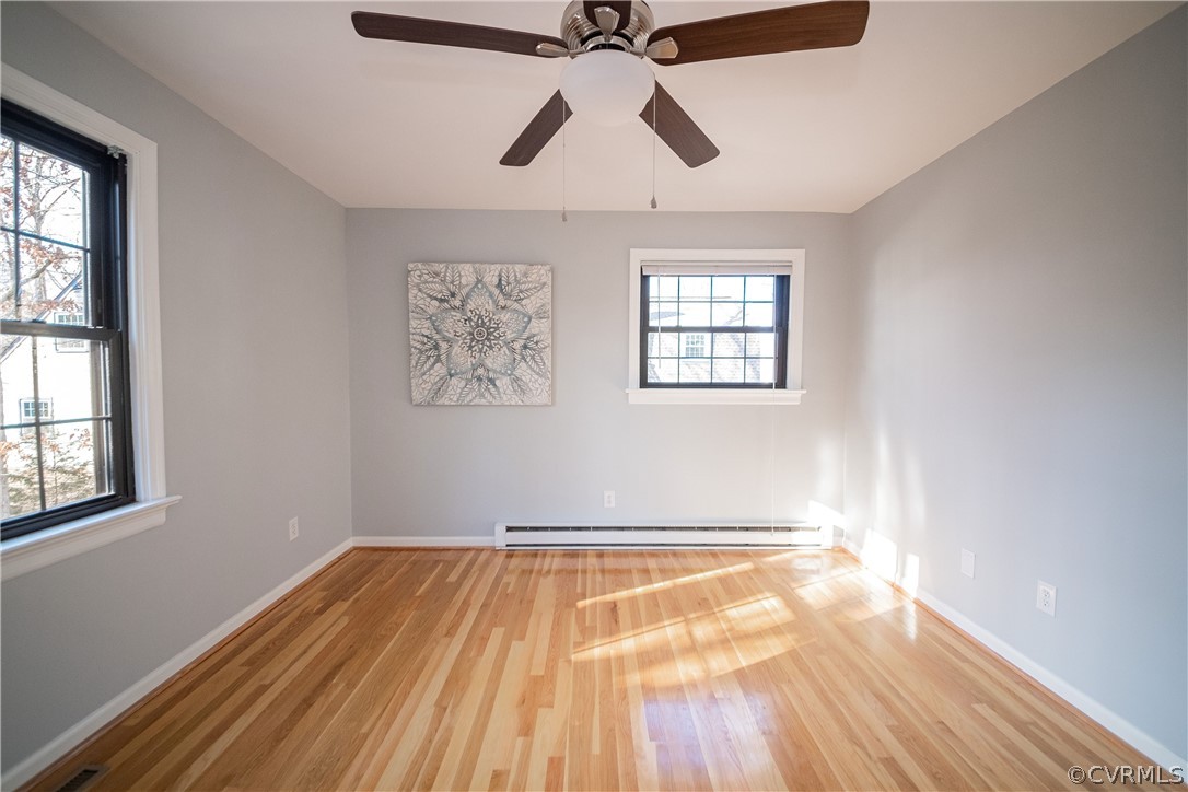 1540 Wagonwheel Road Midlothian, VA 23113 - Photo 20 of 49 Primary bedroom has ceiling fan.