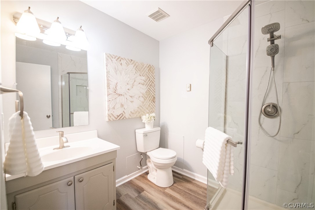 1540 Wagonwheel Road Midlothian, VA 23113 - Photo 33 of 49 Gorgeous hallway bathroom w glass shower door and