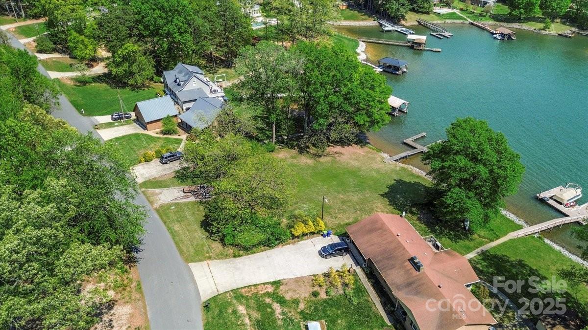 13 Normandy Road Denver, NC 28037 - Photo 6 of 14 an aerial view of a house with a yard basket ball court and outdoor seating
