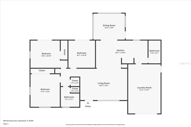 $10,000 | 955 Narcissus Avenue, Clearwater Beach, FL 33767