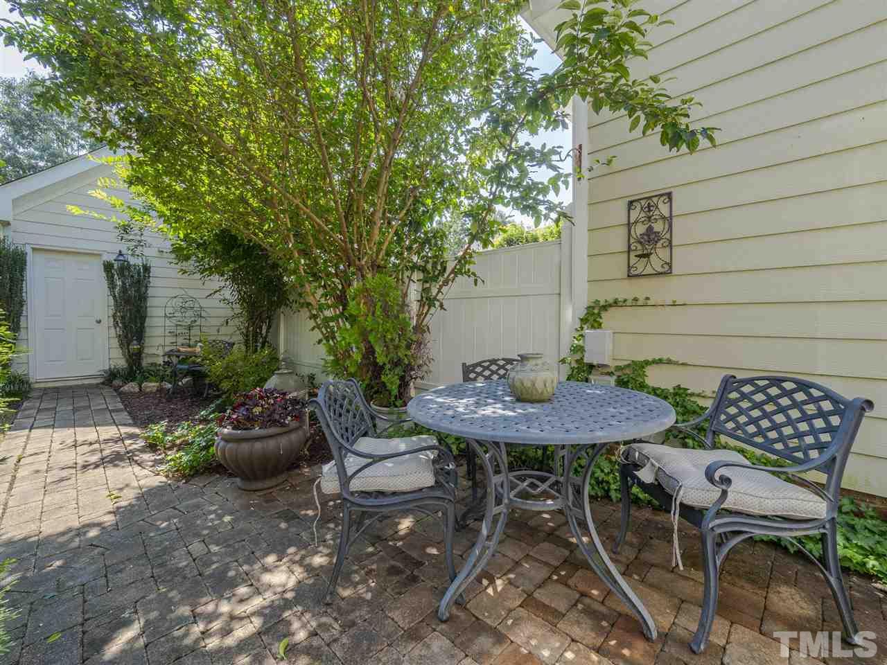 2318 St Paul's Square Raleigh, NC 27614 - Photo 23 of 25 back yard, fenced for privacy
