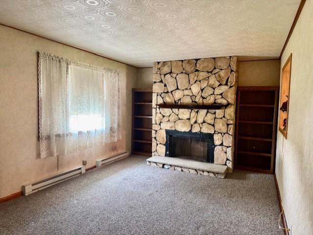982 Smith Road New Castle, PA 16105 - Photo 4 of 29 a view of an empty room with a fireplace and a window