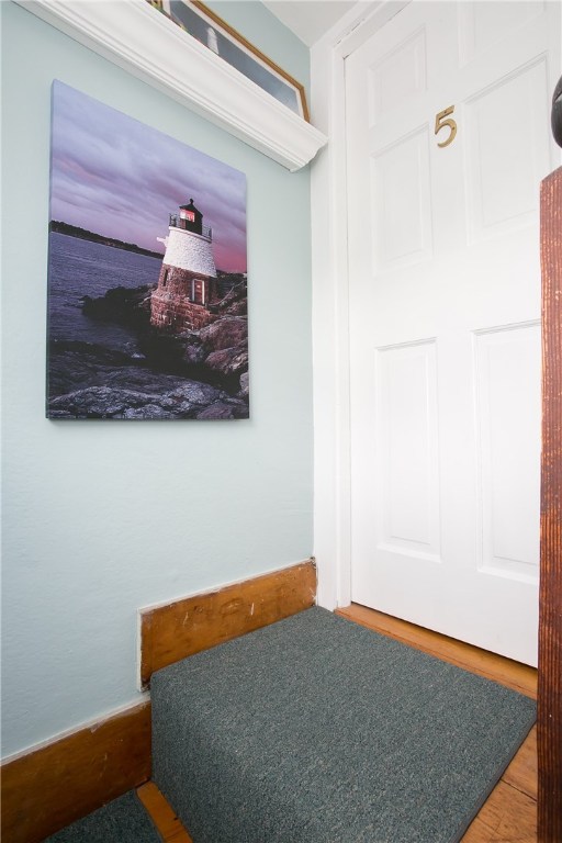 42 Kay Street, Unit 5 Newport, RI 02840 - Photo 6 of 34 Back Entrance landing Unit 5.