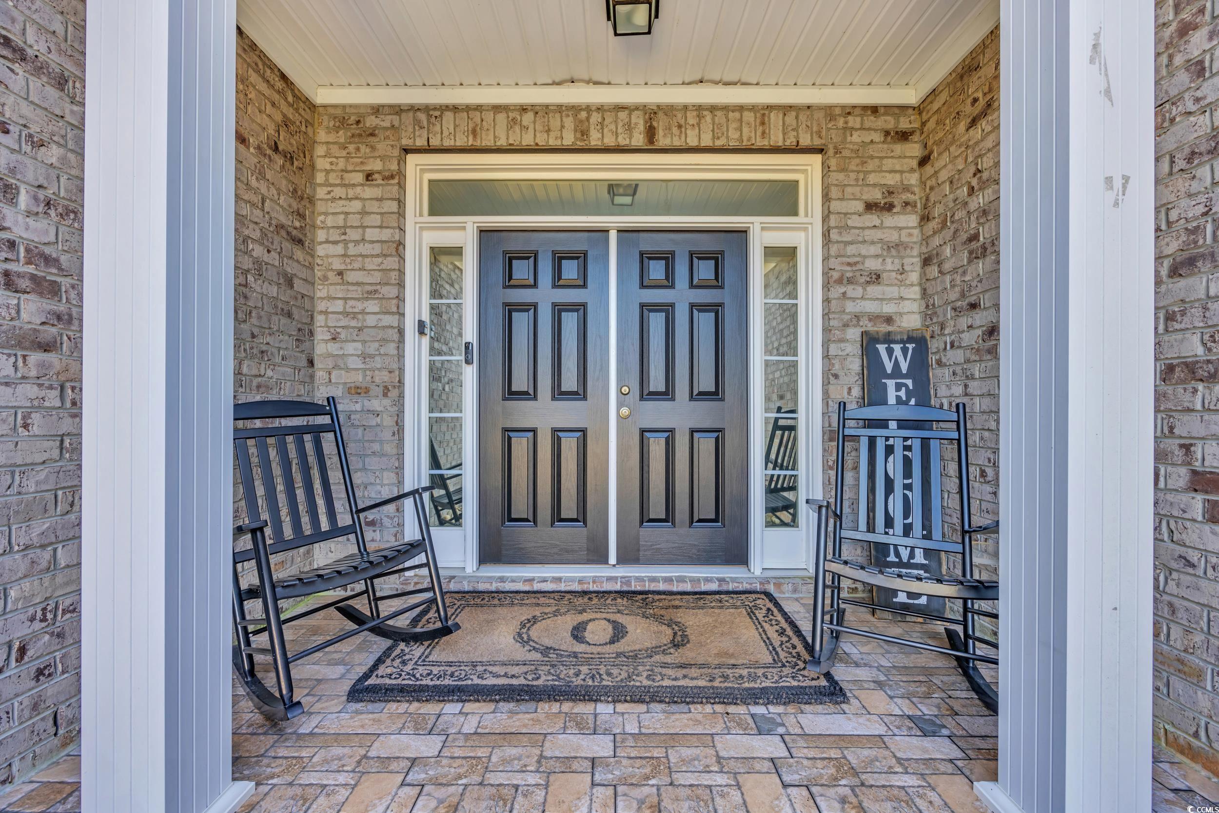View of Double Door Formal Entry to property