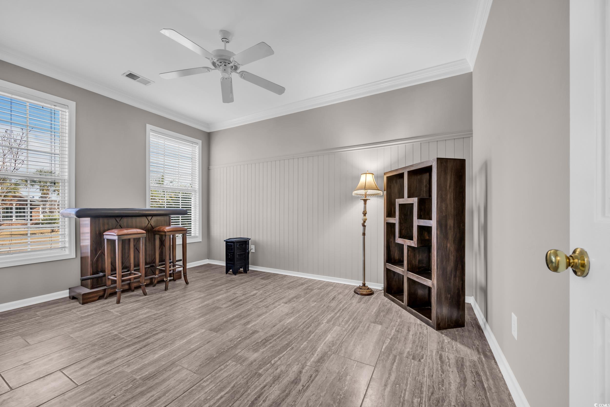 2ND Guest Bedroom With Crown Molding, and Ceiling