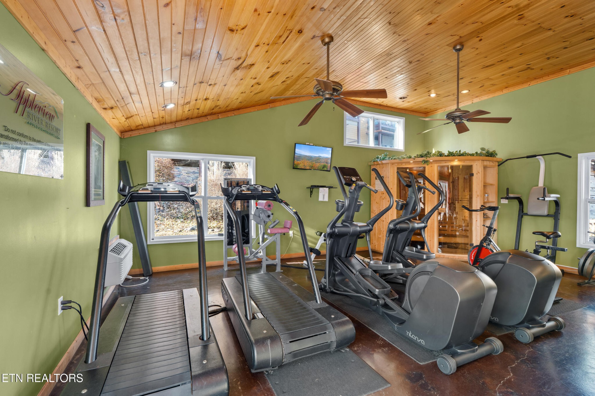535 Orchard Valley Way Sevierville, TN 37862 - Photo 23 of 26 a view of a room with gym equipment