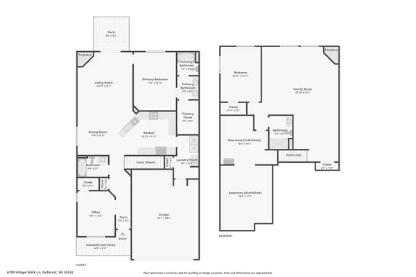 $525,000 | 6795 Village Walk Lane, DeForest, WI 53532
