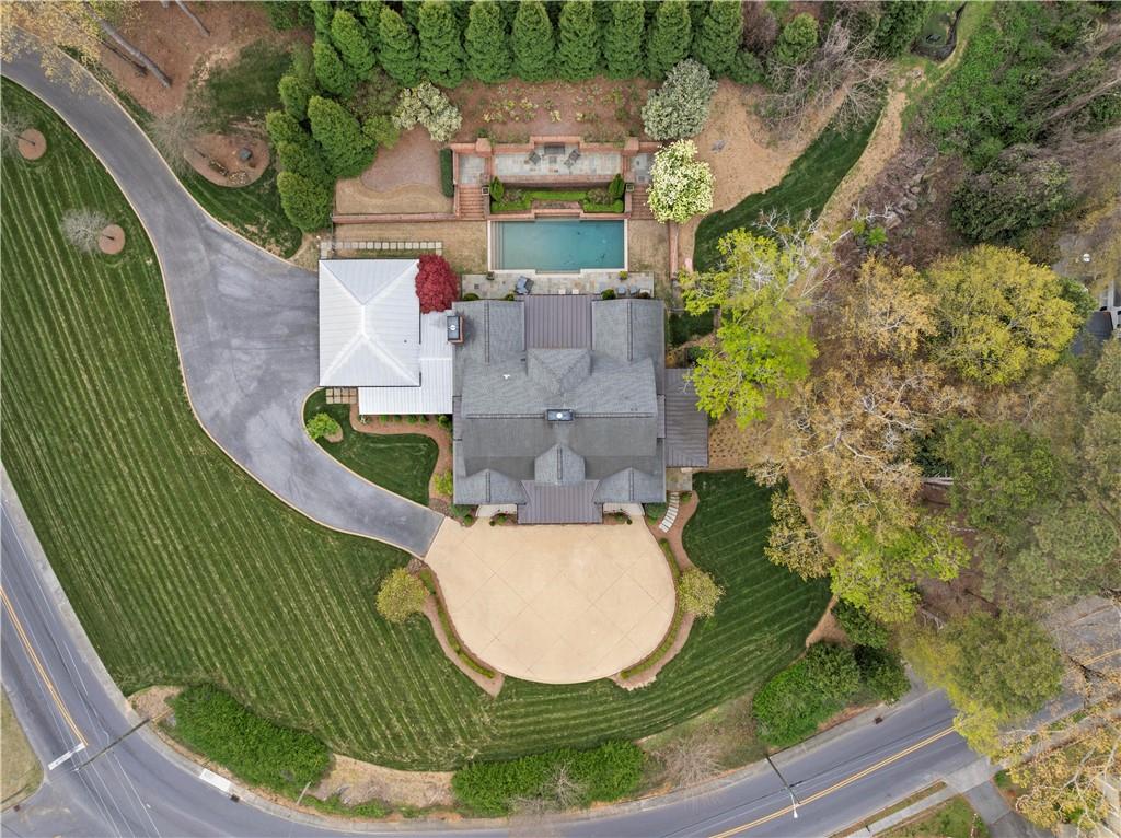 315 East Line Street Calhoun, GA 30701 - Photo 67 of 71 an aerial view of a house