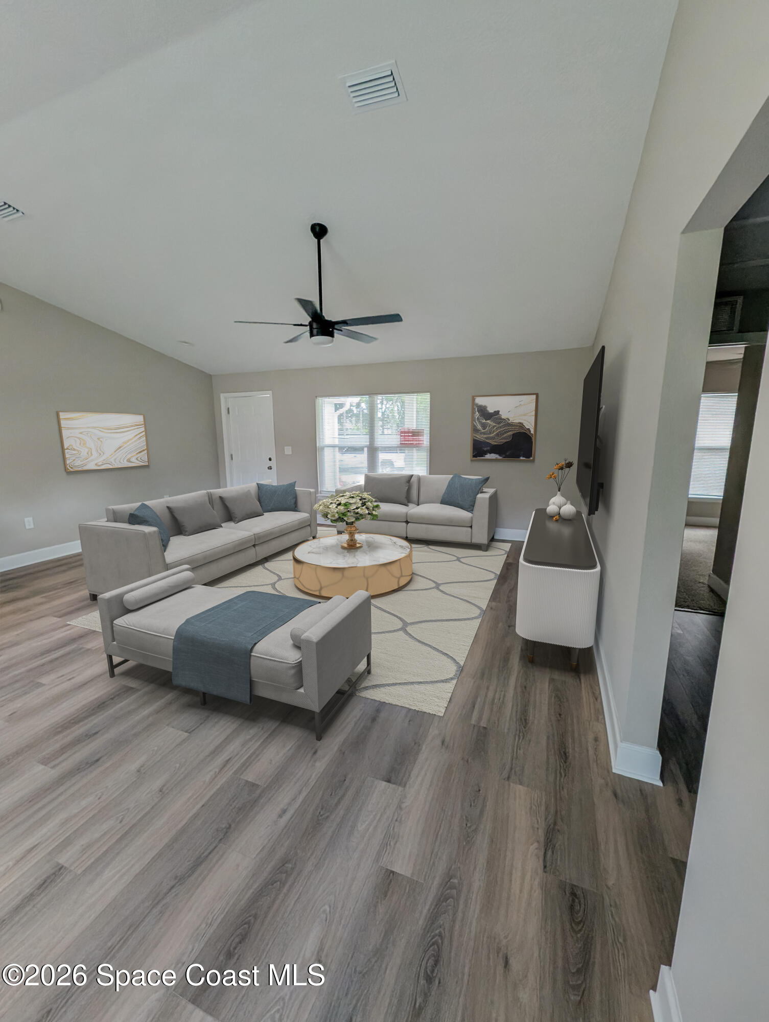 1356 Torgerson Road Southeast Palm Bay, FL 32909 - Photo 14 of 46 Front living