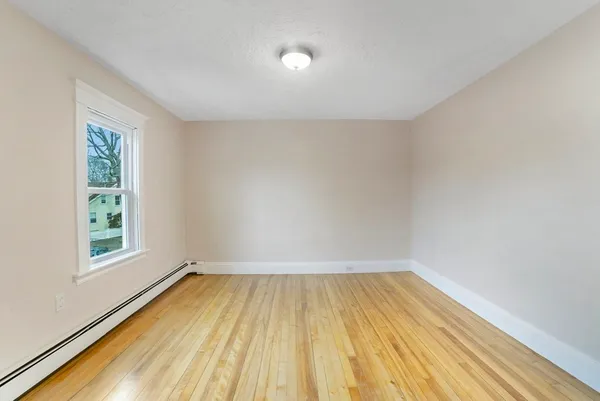 wooden floor in a room