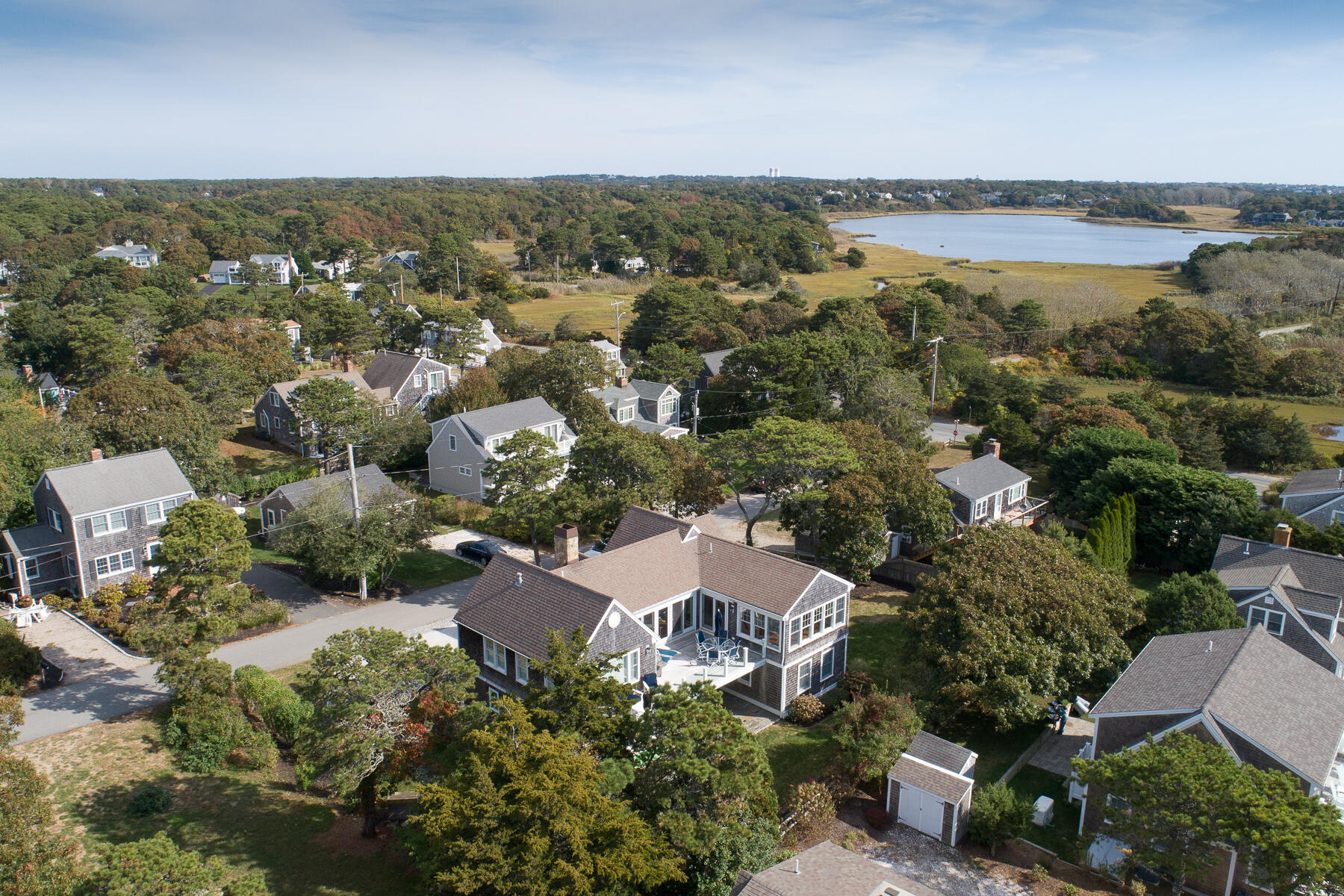 27 Patterson Road Chatham, MA 02633 - Photo 56 of 68 an aerial view of multiple house