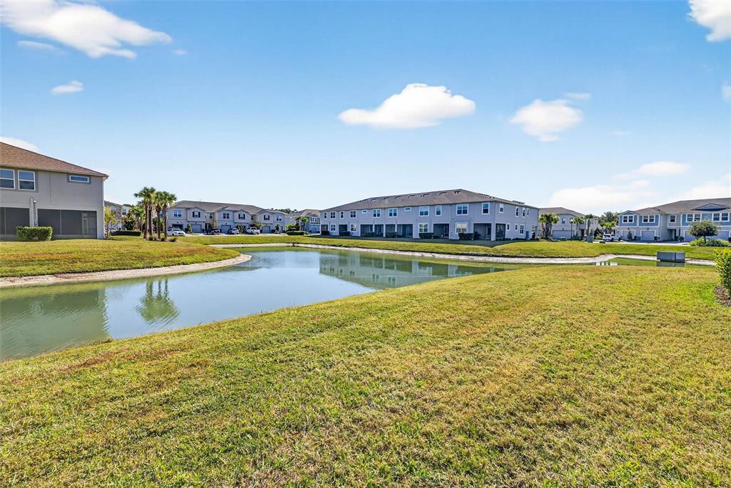 25993 Woven Wicker Bend Lutz, FL 33559 - Photo 42 of 45 a view of swimming pool and lake view