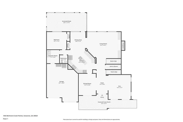 $969,900 | 1842 Belmont Creek Pointe, Suwanee, GA 30024