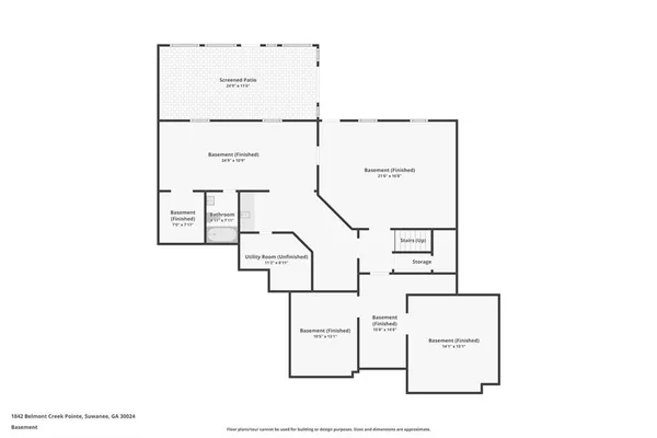 $969,900 | 1842 Belmont Creek Pointe, Suwanee, GA 30024