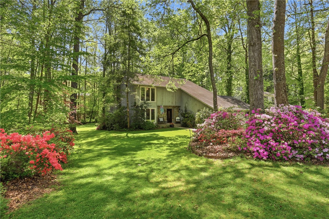 110 Shaftsbury Road Clemson, SC 29631 - Photo 27 of 38 This tranquil woodland home offers abundant natural beauty and a lush, expansive yard.