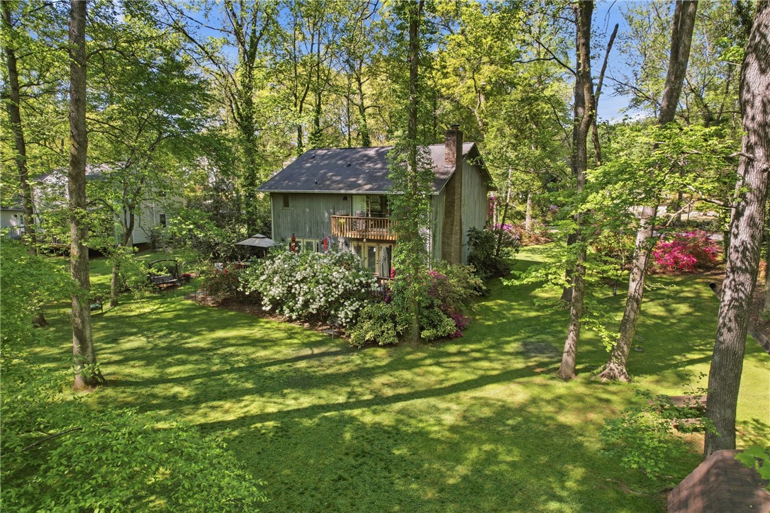 110 Shaftsbury Road Clemson, SC 29631 - Photo 31 of 38 This secluded residence offers a harmonious blend of natural beauty and outdoor living.