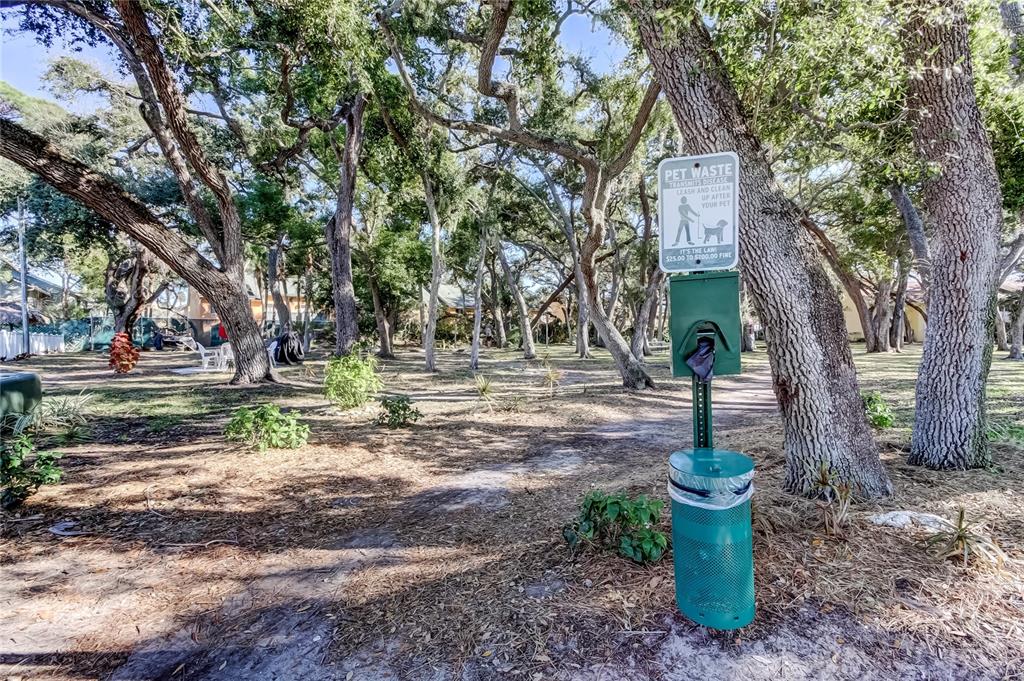 3650 41st Way South, Unit A St. Petersburg, FL 33711 - Photo 29 of 35 a view of a fountain in front of a house