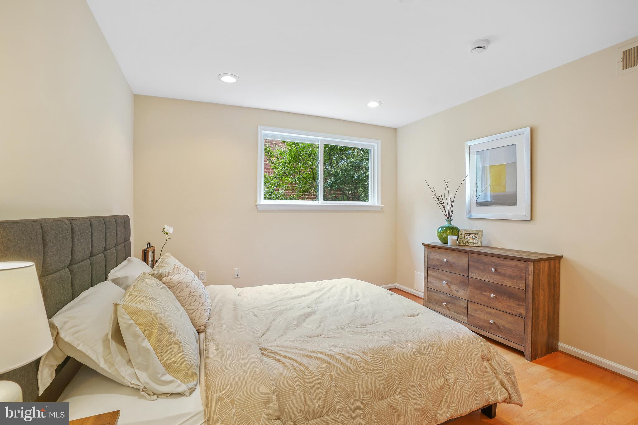 7527 Maple Avenue, Unit 4 Takoma Park, MD 20912 - Photo 17 of 30 First Bedroom with Recessed Lighting
