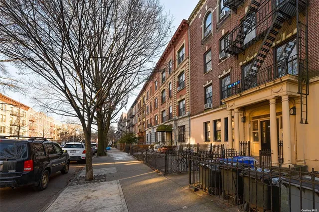 a view of a city with tall buildings