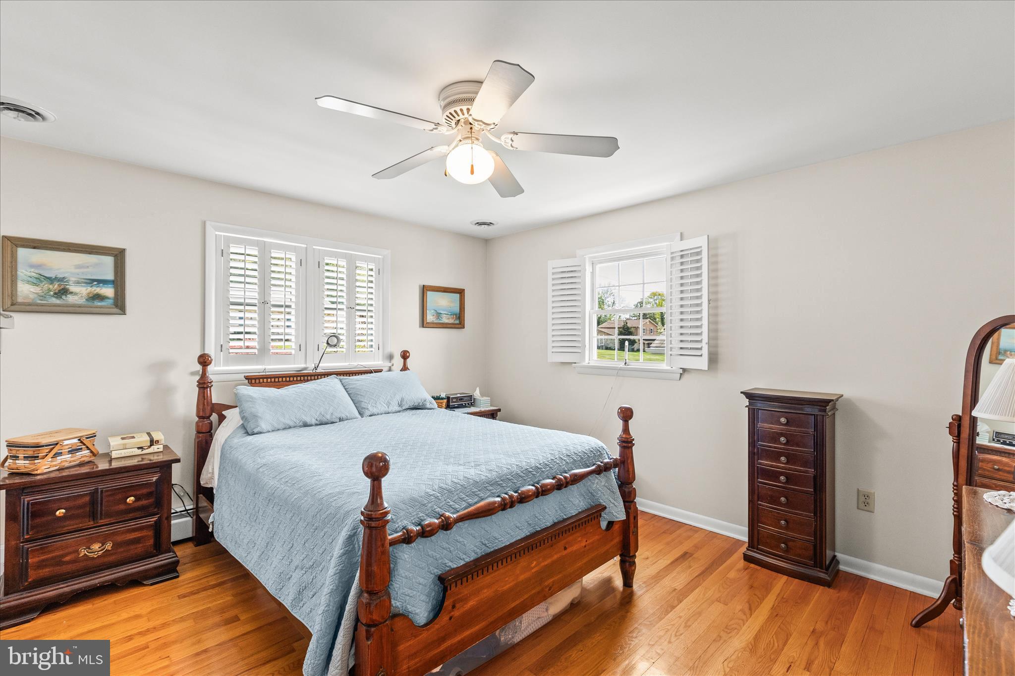 22 Northview Drive Hanover, PA 17331 - Photo 17 of 47 a bedroom with a bed and wooden floor