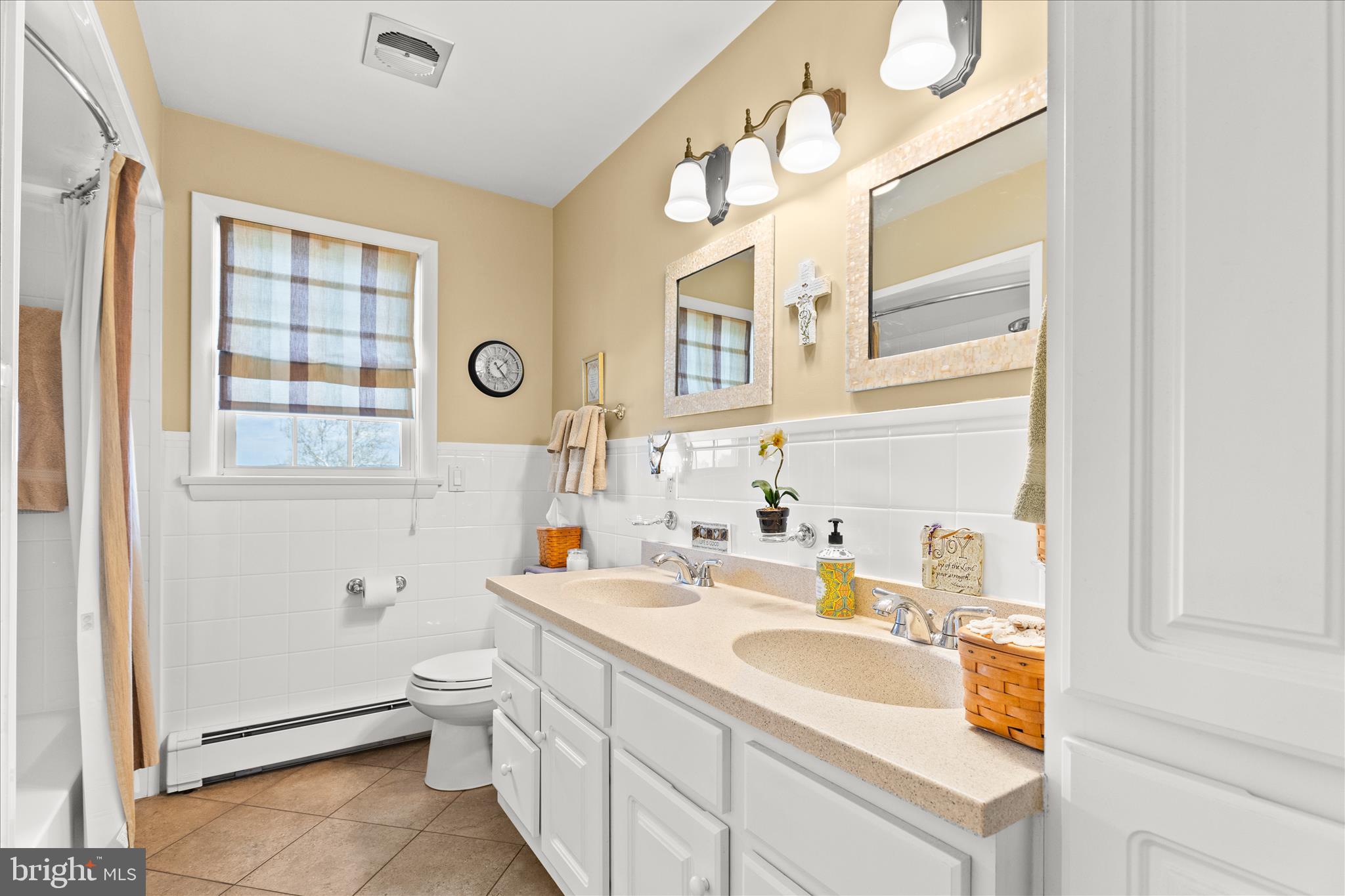 22 Northview Drive Hanover, PA 17331 - Photo 20 of 47 a bathroom with a sink a toilet and a large mirror