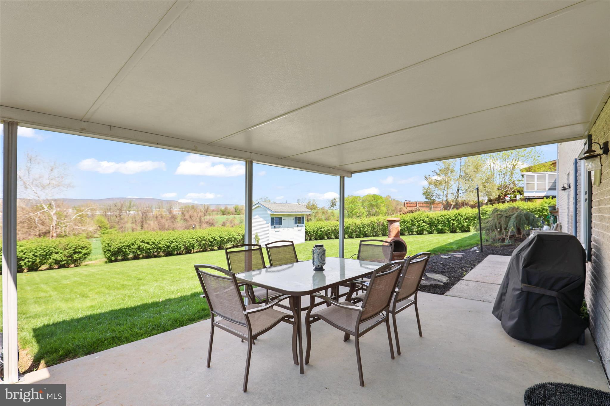22 Northview Drive Hanover, PA 17331 - Photo 39 of 47 a view of an outdoor dining space with furniture and garden