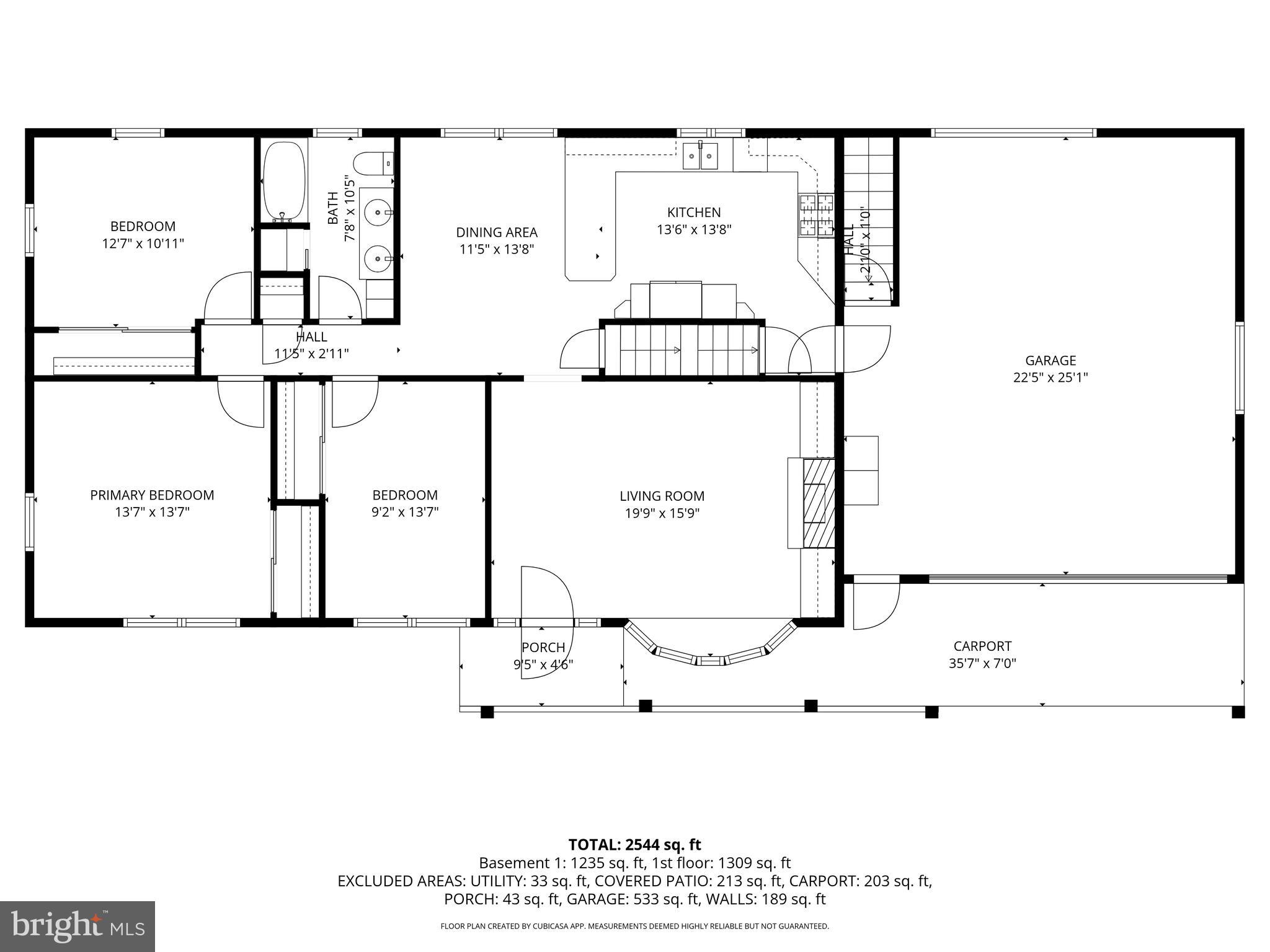 22 Northview Drive Hanover, PA 17331 - Photo 46 of 47 a picture of a floor plan