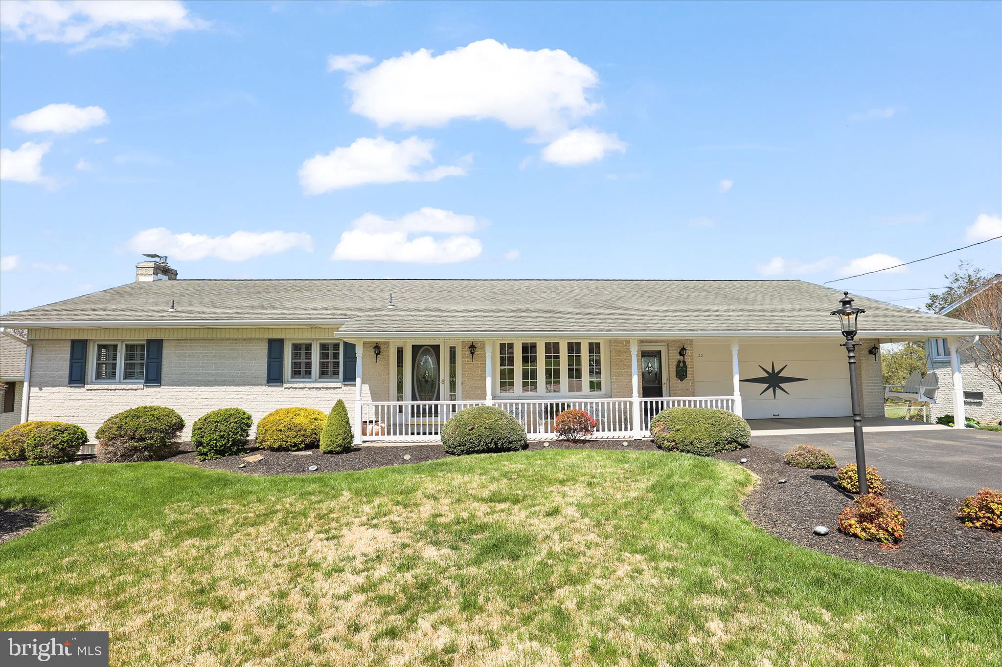 22 Northview Drive Hanover, PA 17331 - Photo 5 of 47 a front view of a house with garden