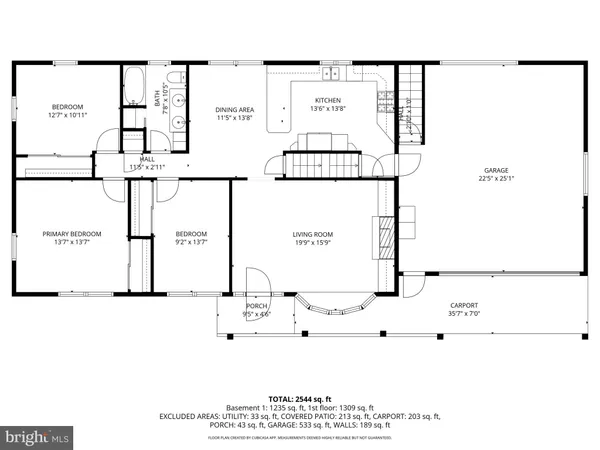 a picture of a floor plan