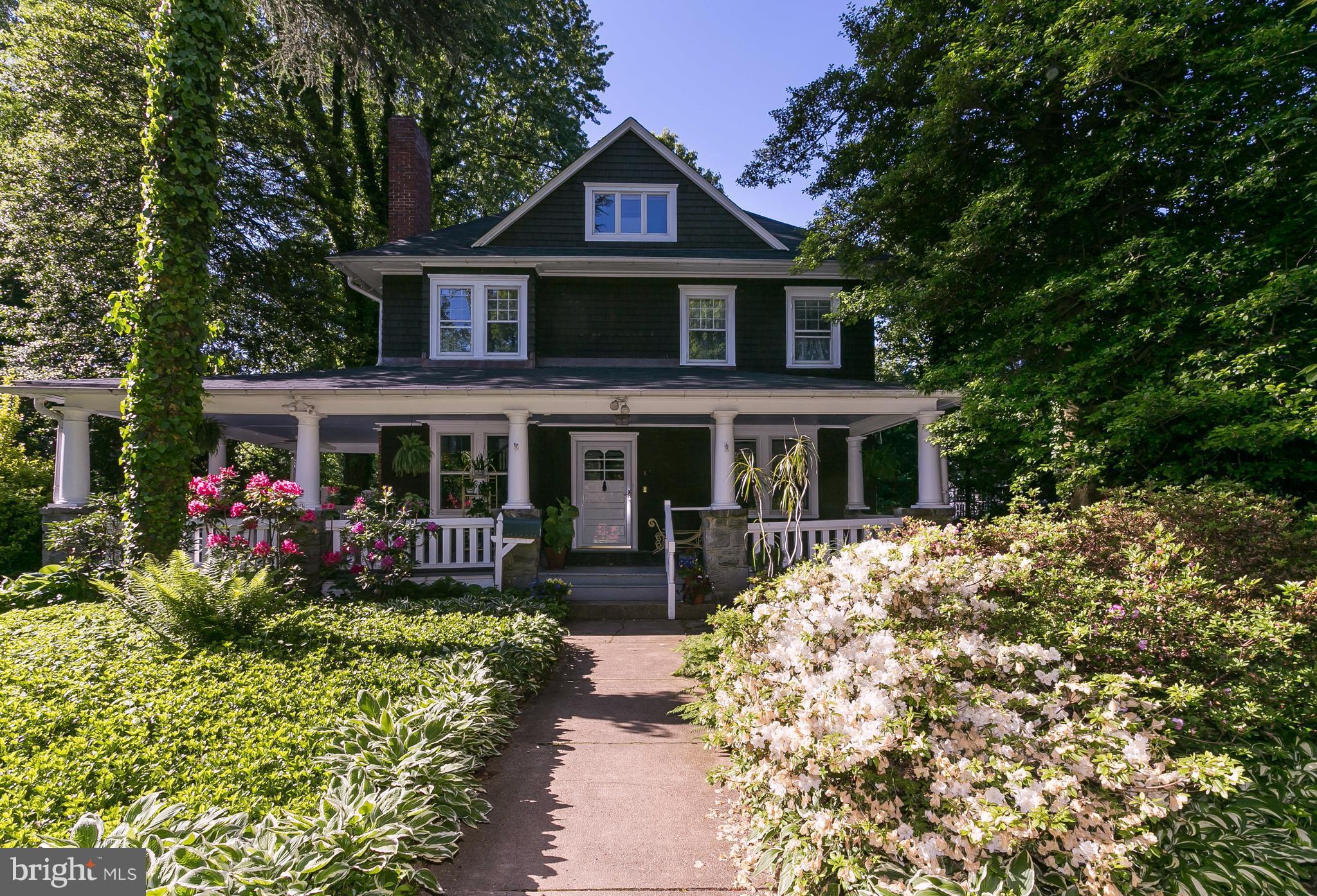 1 Midvale Road Baltimore, MD 21210 - Photo 3 of 30 a front view of a house with a porch